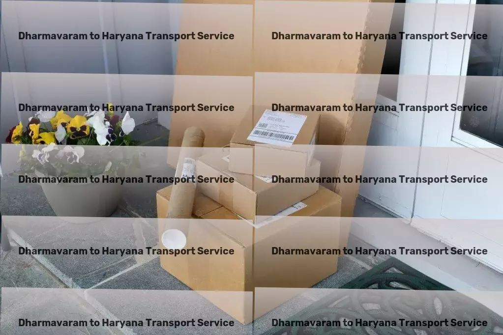 Dharmavaram to Haryana Transport Large-scale freight forwarding