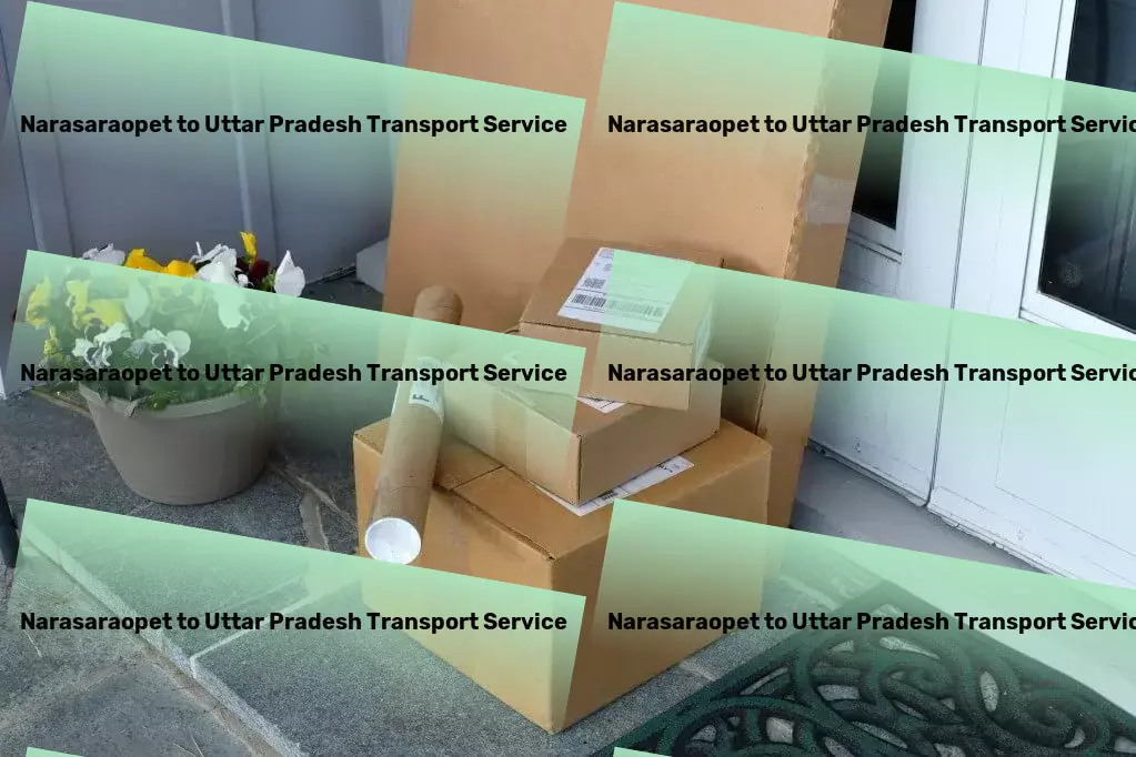 Narasaraopet to Uttar Pradesh Cargo Your ally in conquering Indian transportation challenges! - Cross-regional freight transport